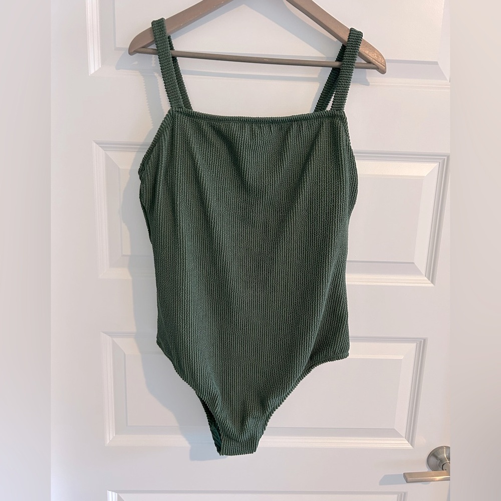 Kona Sol Swimsuit Khaki Green Size 17